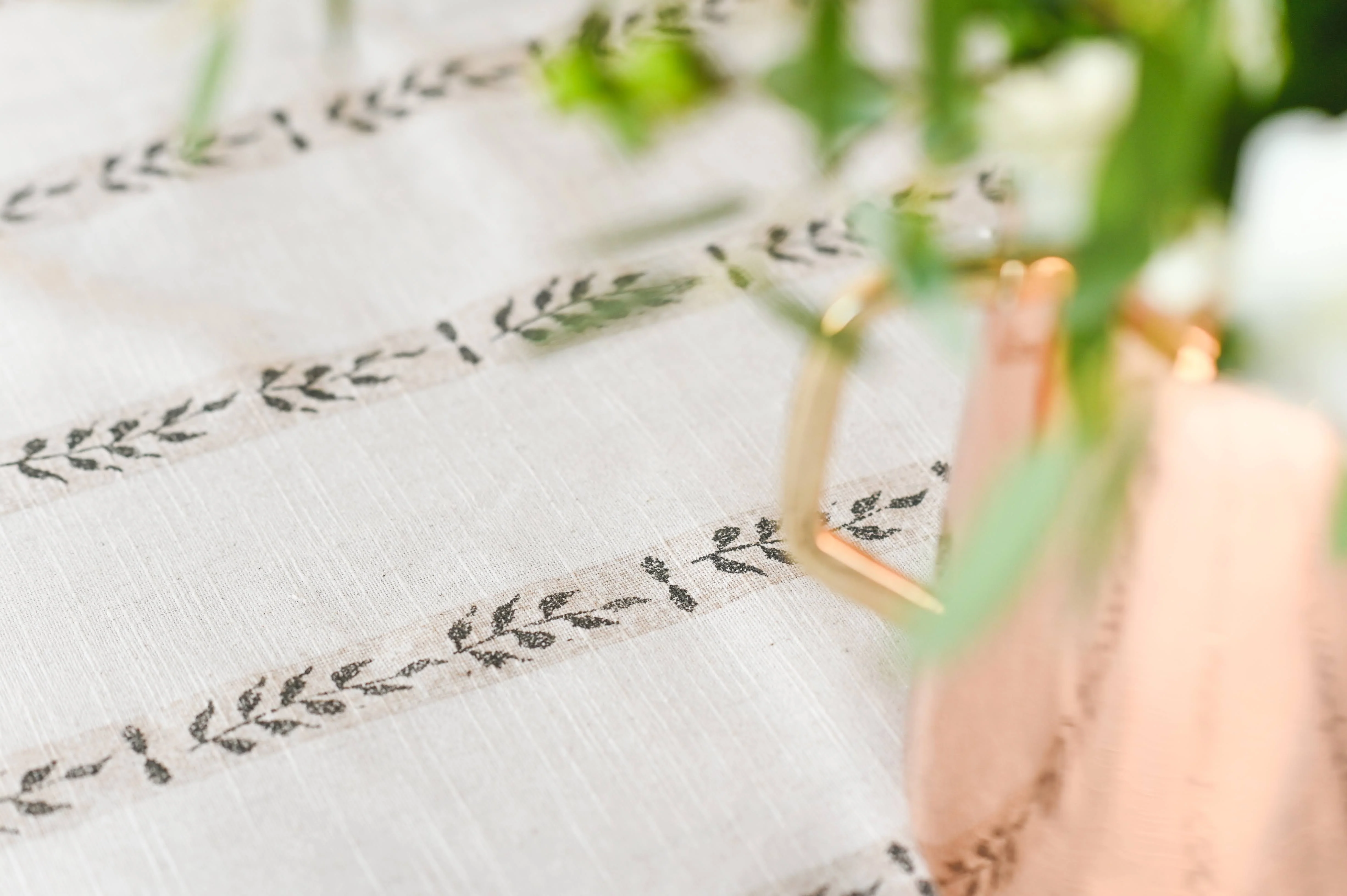 Walnut Leaf Tablecloth - Image 6