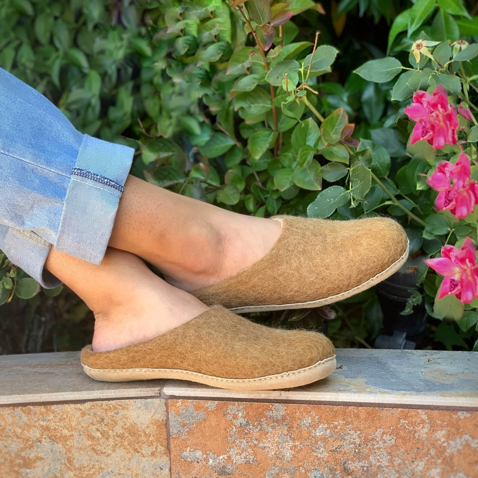 Womens Astoria Wool House Slippers - Image 16