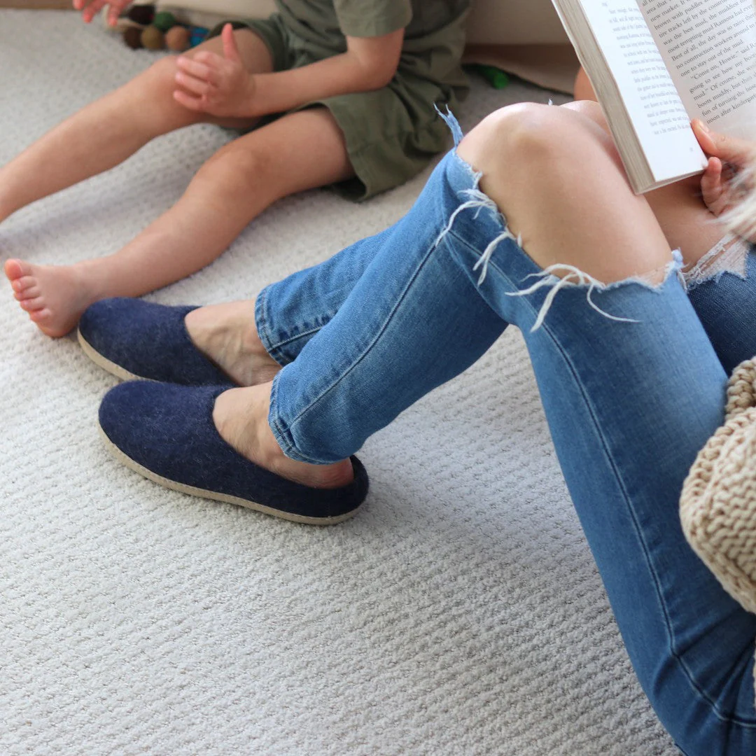 Womens Astoria Wool House Slippers - Image 19