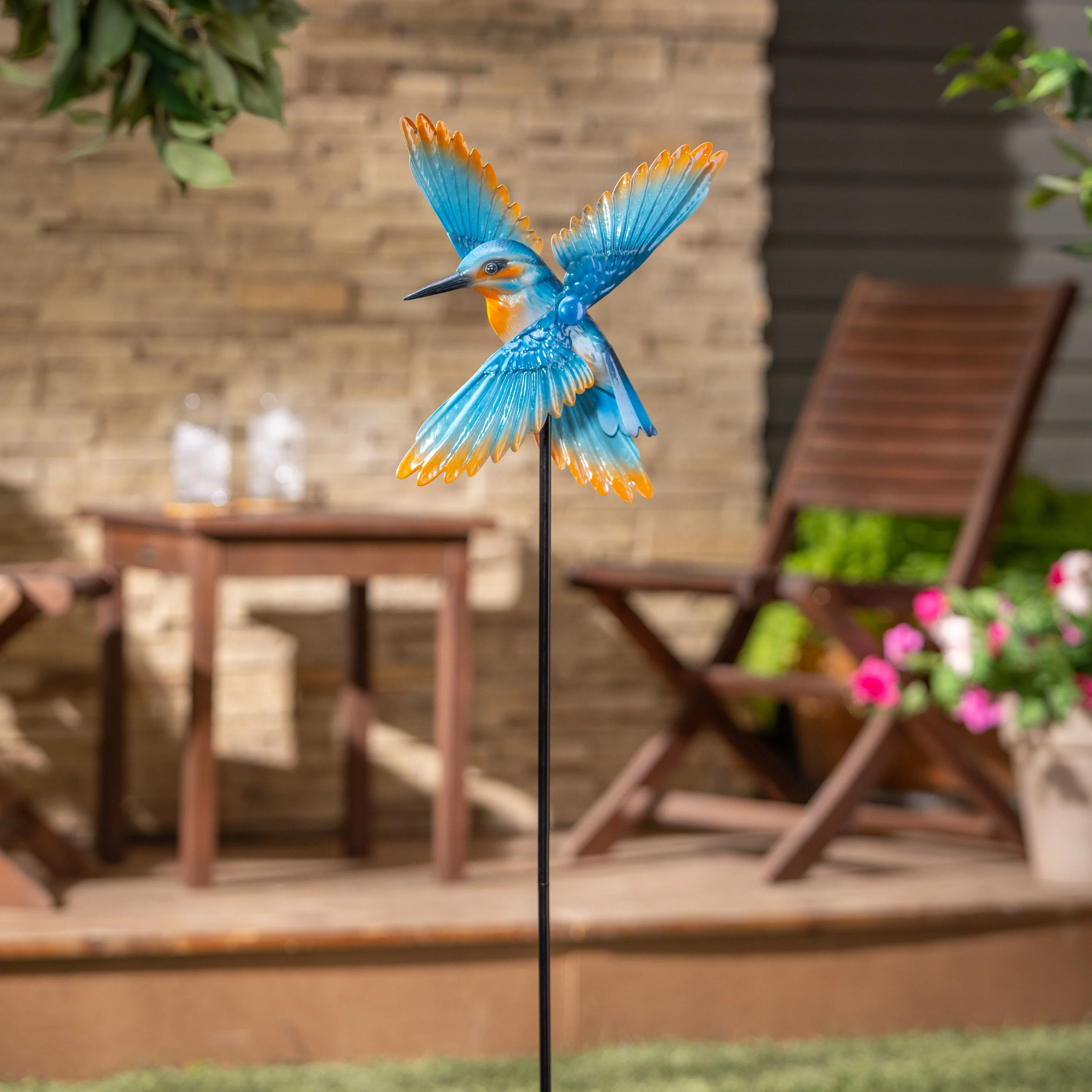 Metal Kingfisher Spinner Stake - Image 5
