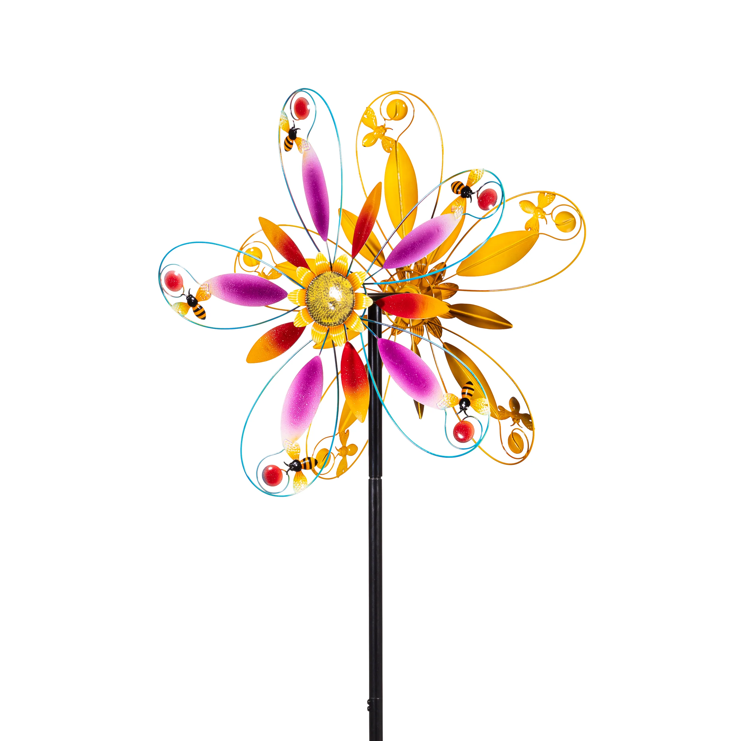 Enchanted Blossom Wind Spinner 74"H - Image 2
