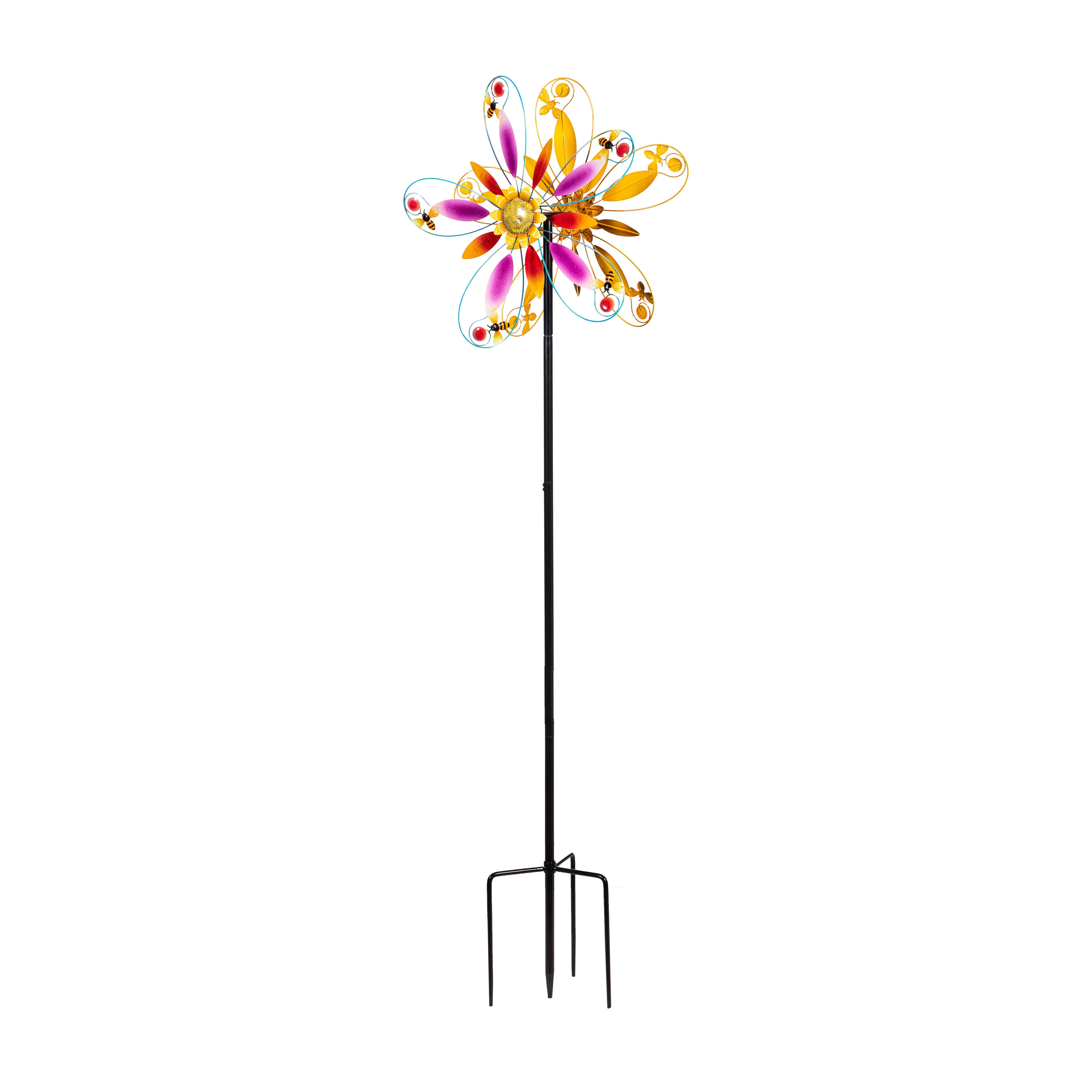 Enchanted Blossom Wind Spinner 74"H - Image 3