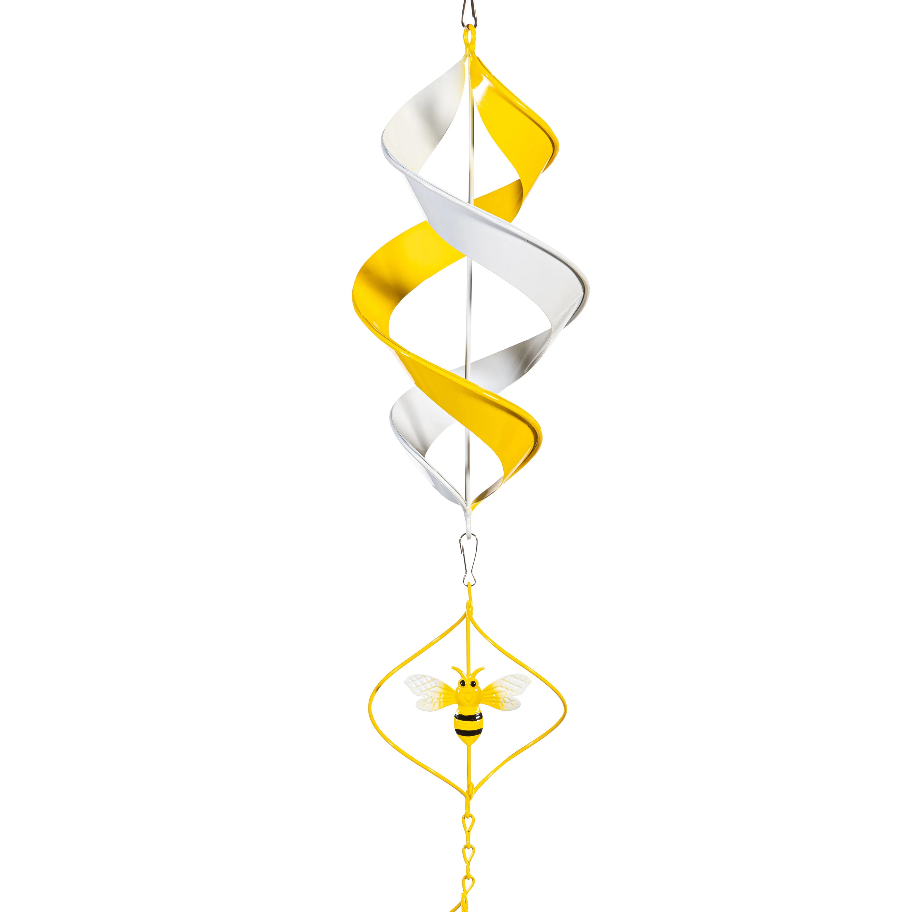 Metal Bee Wind Twirler 41"H - Image 2