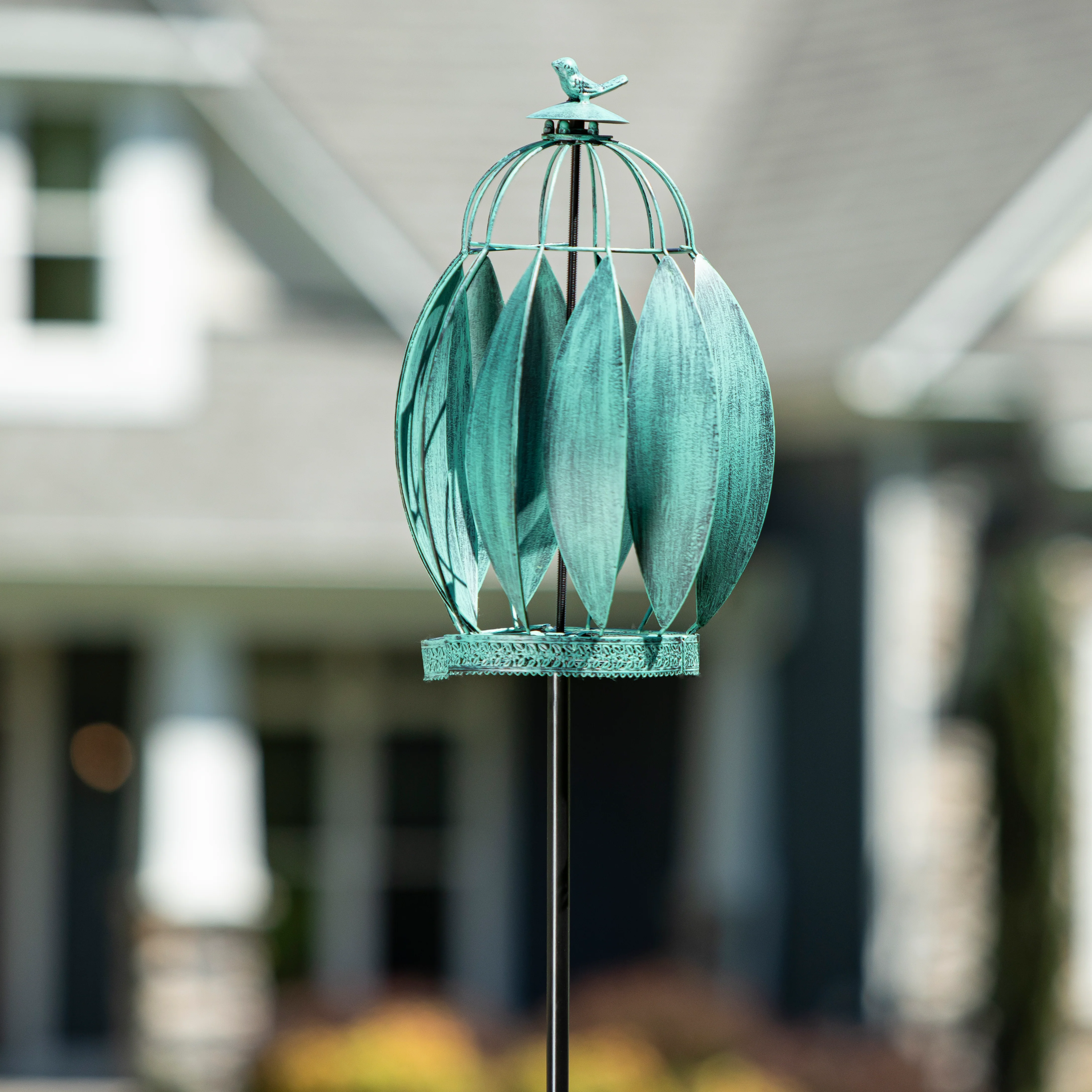 Bird Cage Wind Spinner 68"H - Image 4