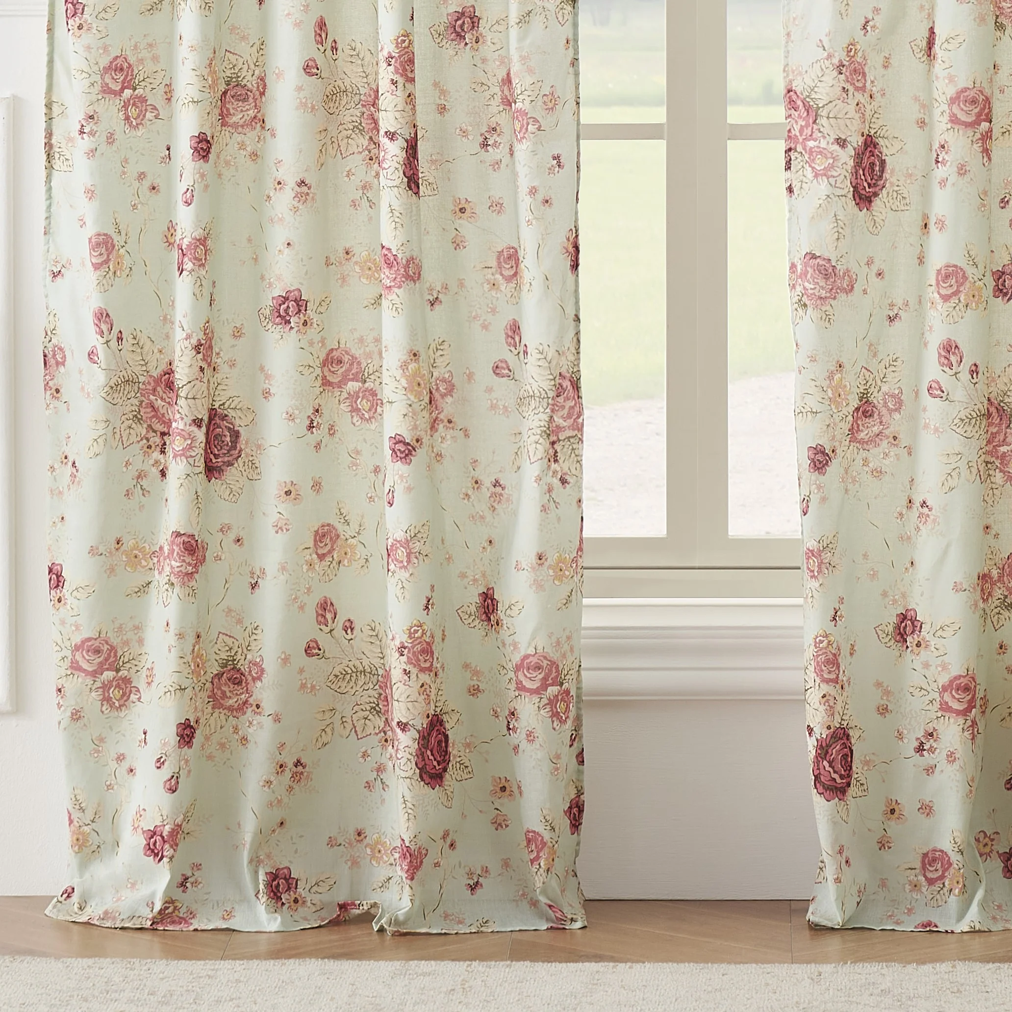 Antique Rose Curtain - Image 5