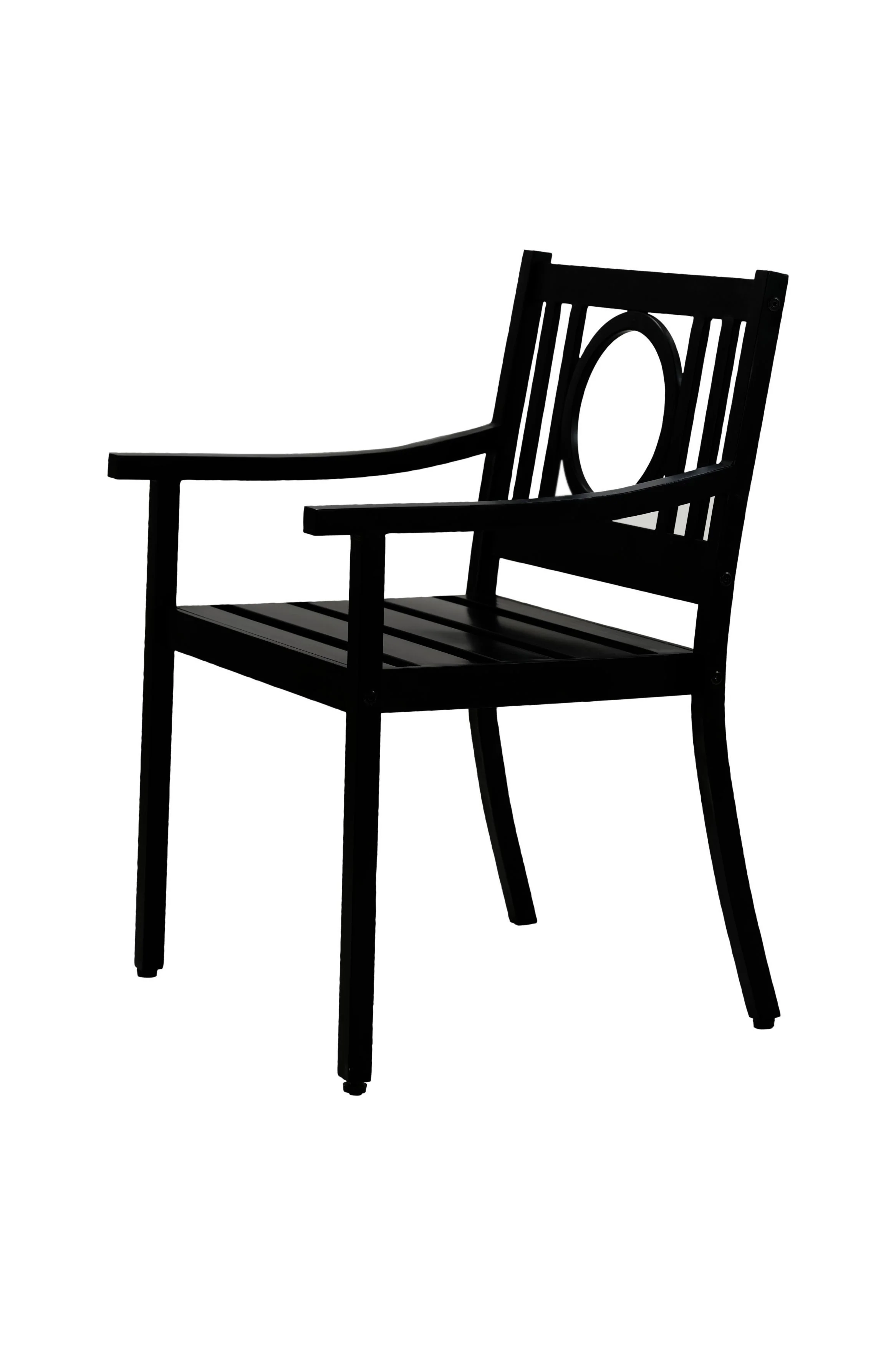 Grammercy Outdoor Chair, Black - Image 4