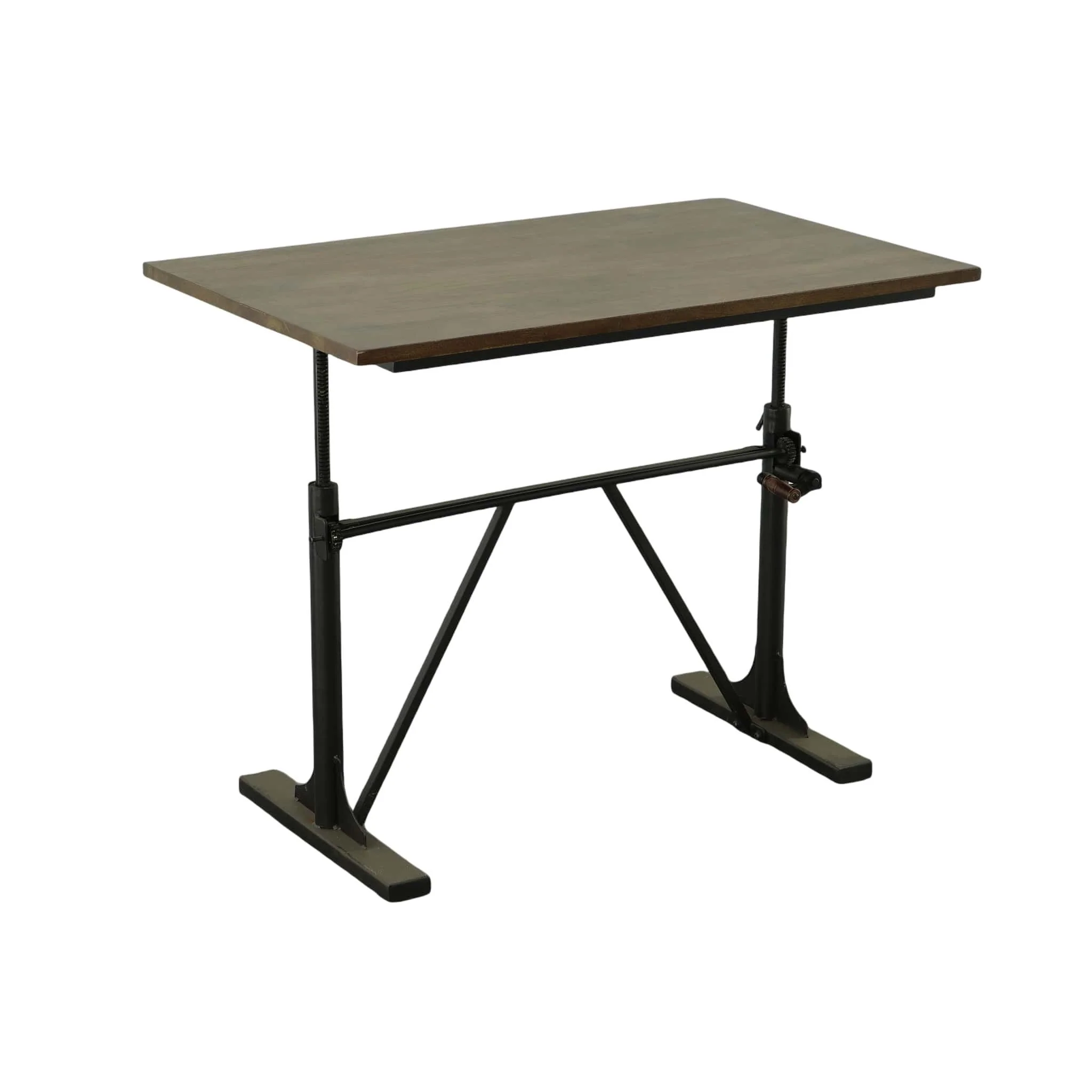 Brio Sit or Standing Adjustable Desk, Elm - Image 8
