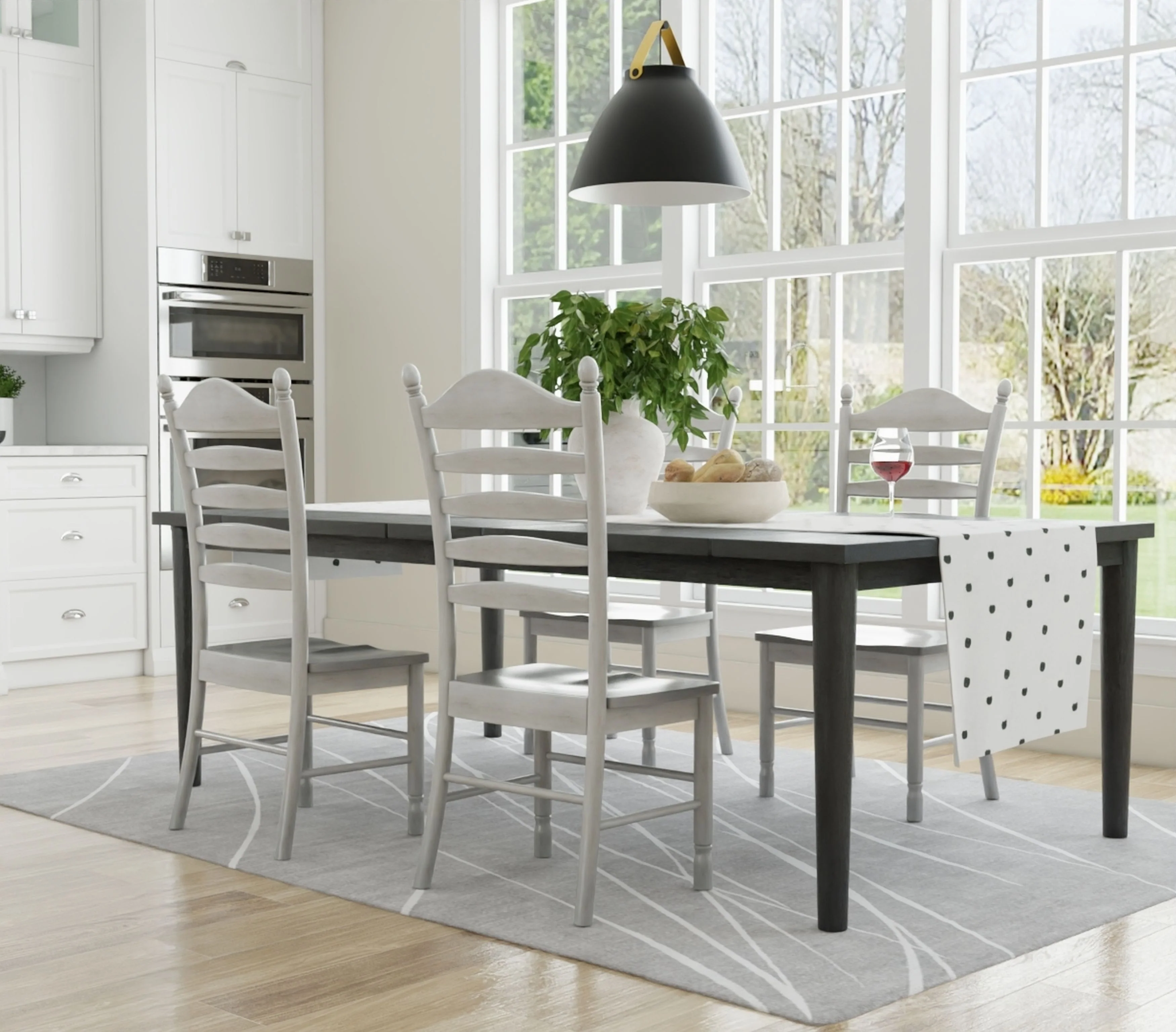 Whitman Dining Chair, Whitewash - Image 3