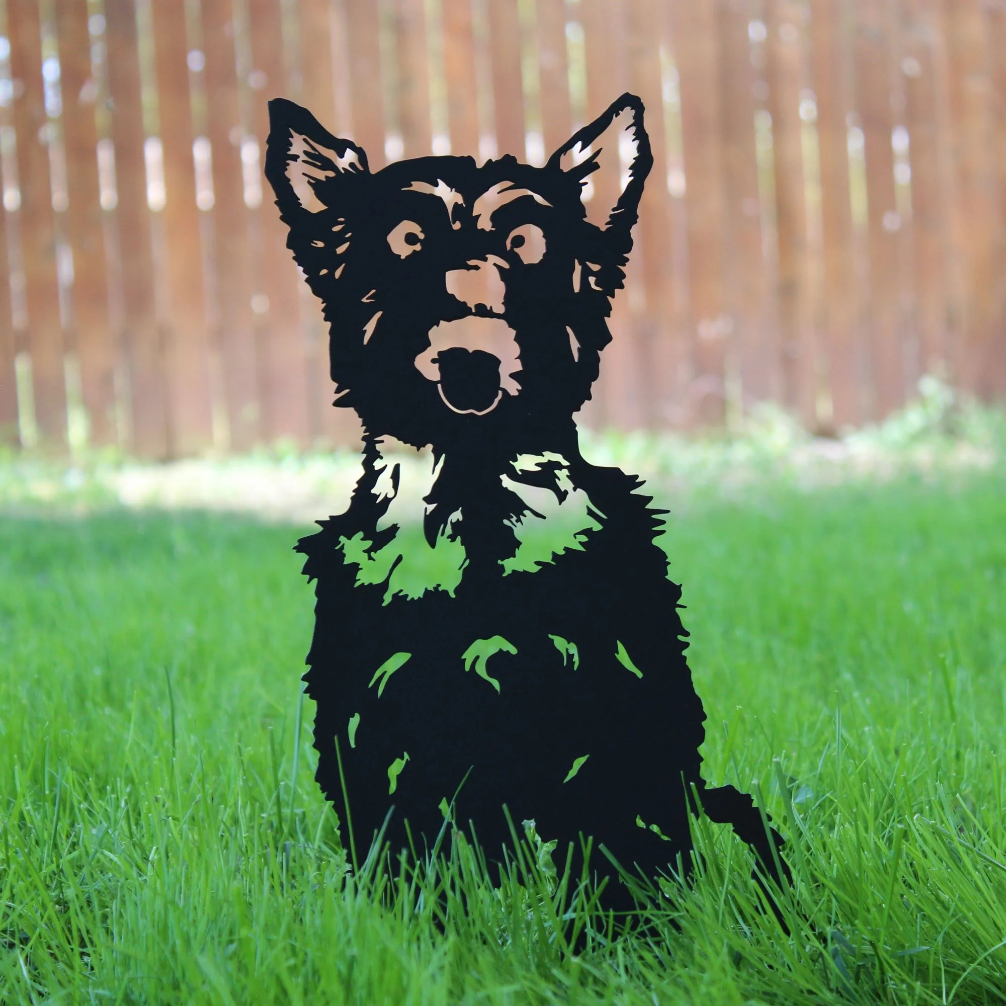 Yorkshire Terrier Garden Stake - Image 11