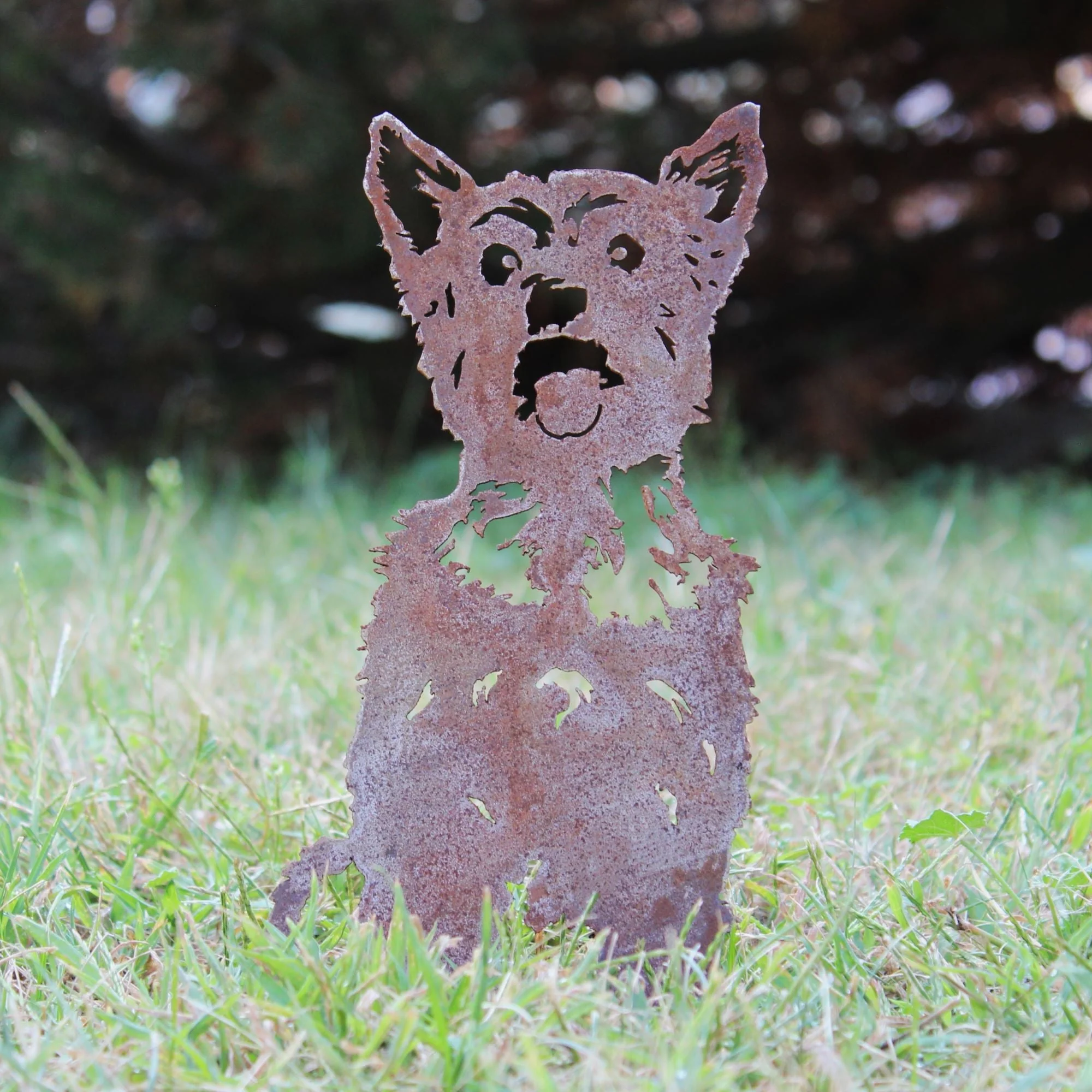 Yorkshire Terrier Garden Stake - Image 2