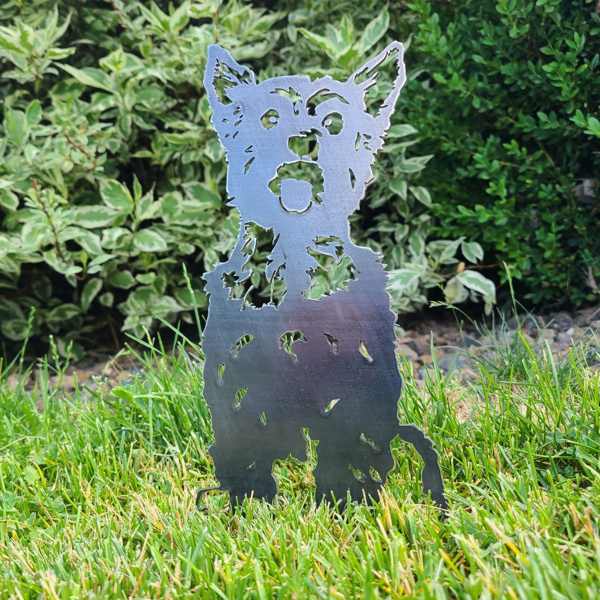 Yorkshire Terrier Garden Stake - Image 8
