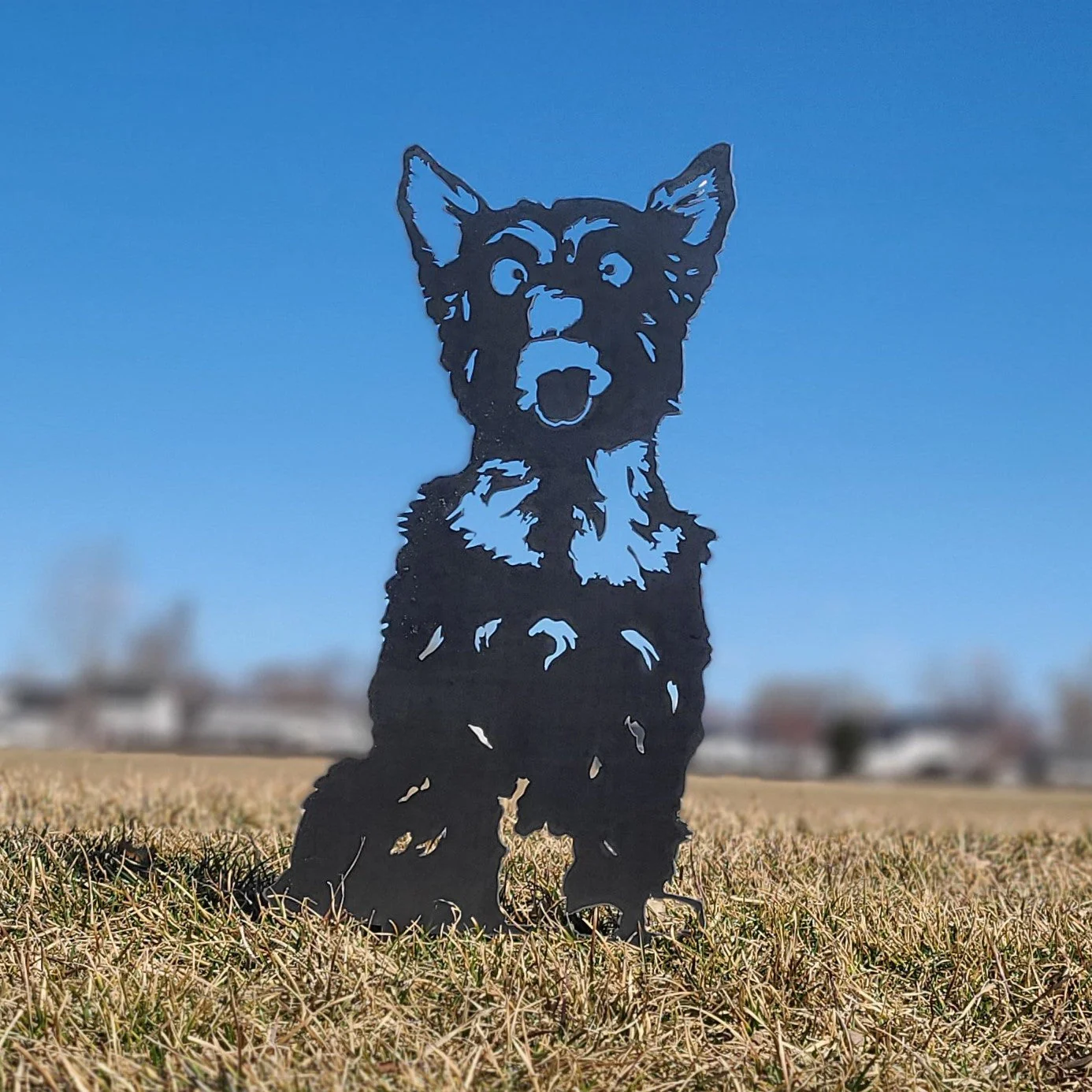 Yorkshire Terrier Garden Stake - Image 9
