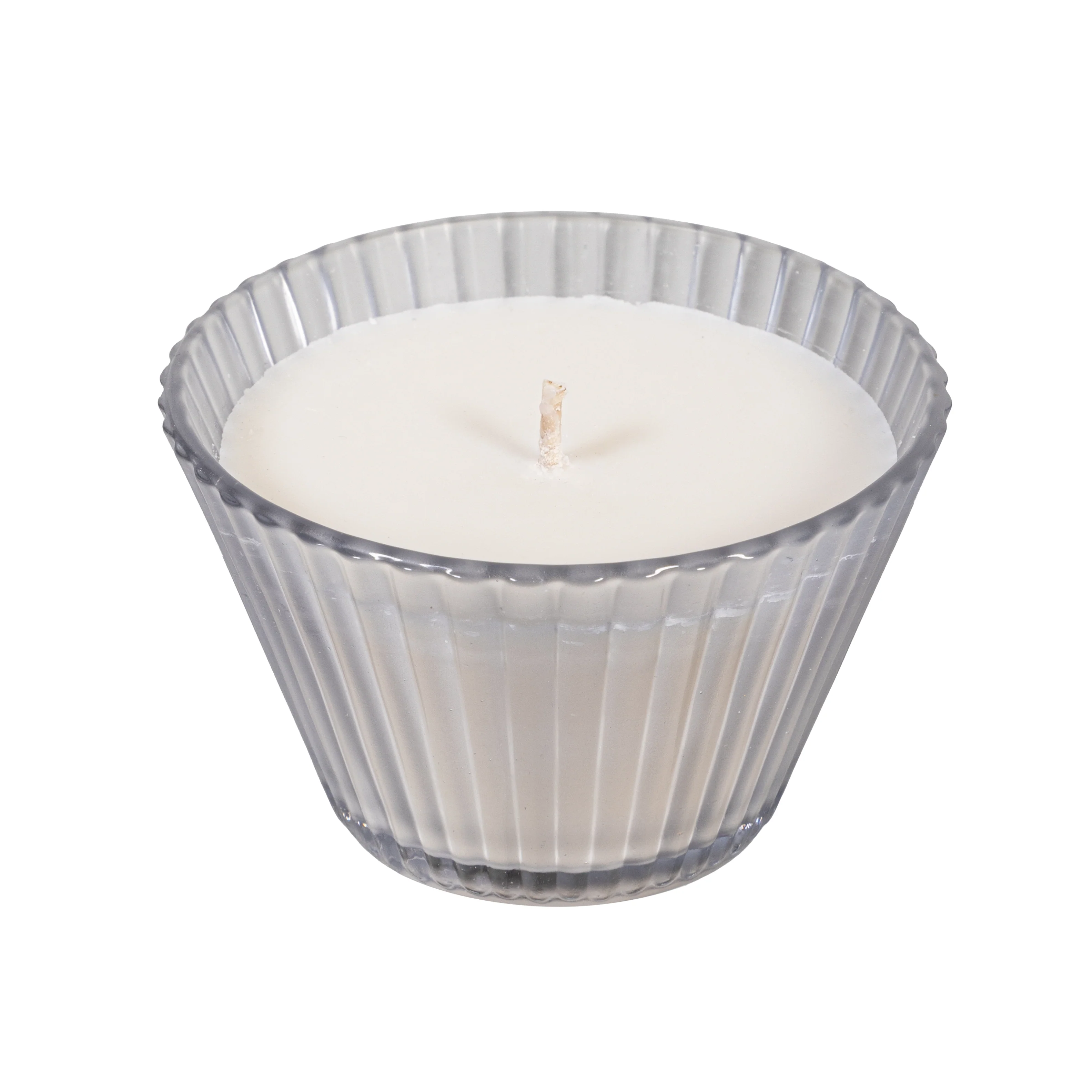 Ribbed Cupcake Glass Candle, Ancient Water - Image 3